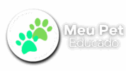 Logo do site Meu Pet Educado com fundo transparente.