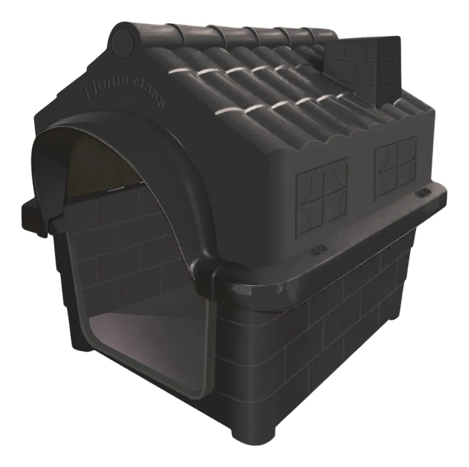 Casinha Plástica N6 Rino Pet Porte Grande Resistente P/ Cães