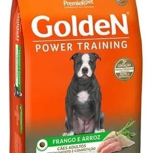 Ração Golden Power Training Cães Adulto Frango 15kg