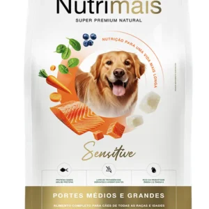 Ração Nutrimais Salmão Cães Pele Sensível Médio Grande 10kg